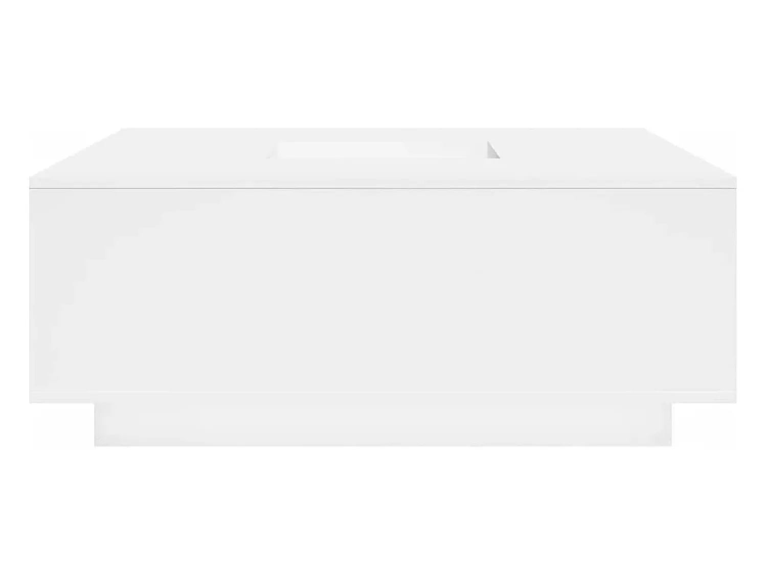 Online vidaxl Mesa de centro 100x100x40 cm derivados de madeira Branco