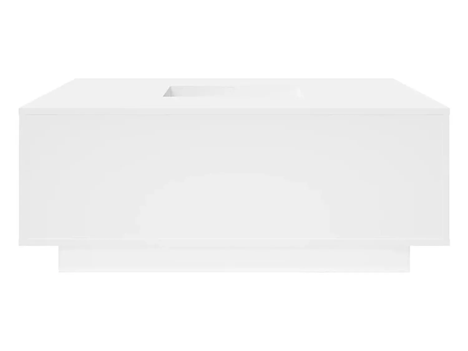 Online vidaxl Mesa de centro 100x100x40 cm derivados de madeira Branco