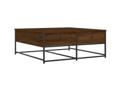 Online Mesa de centro 100x99x40 cm derivados madeira carvalho PT445801 Castanho