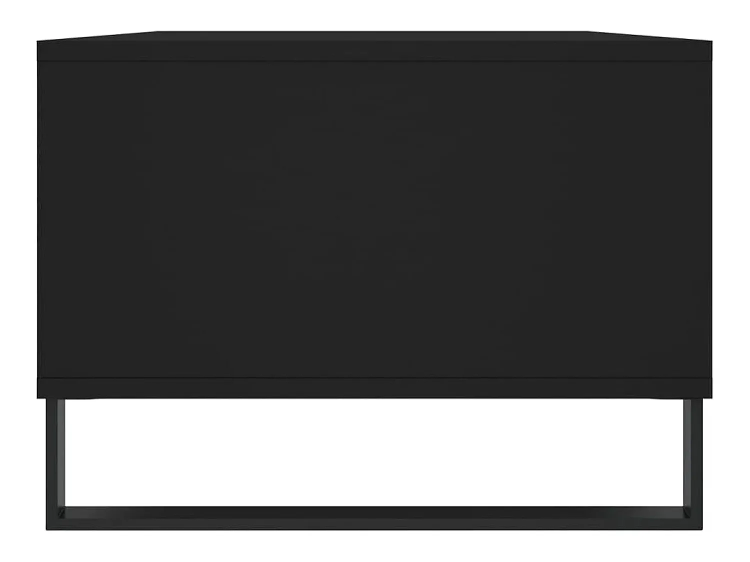 Hot vidaxl Mesa de centro 90x50x36,5 cm derivados de madeira Preto
