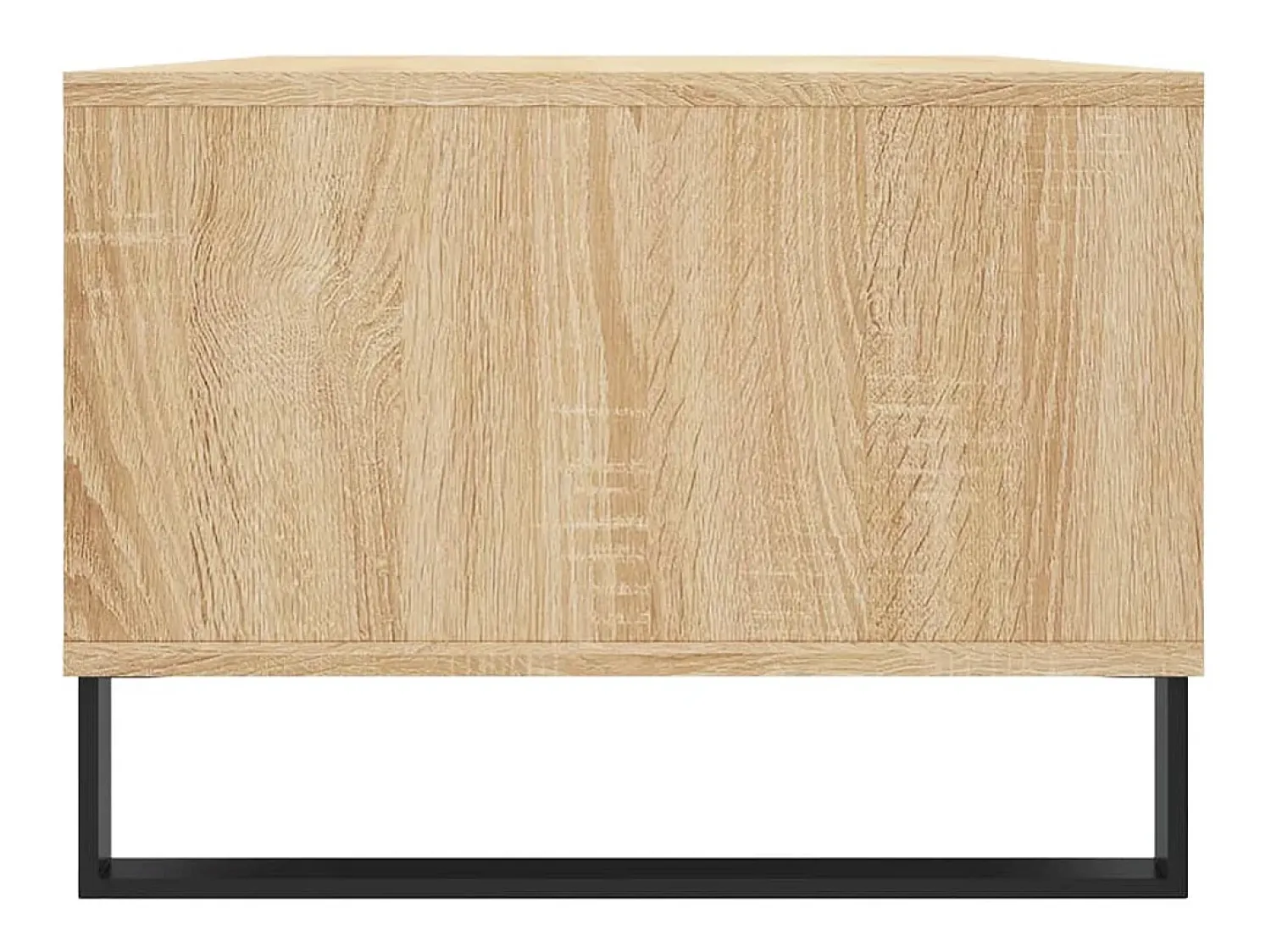vidaxl Mesa de centro 90x50x36,5 cm derivados madeira carvalho sonoma Natural claro