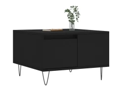 Mesa De Centro* Mesa de centro 55x55x36,5 cm derivados de madeira PT772465 Preto