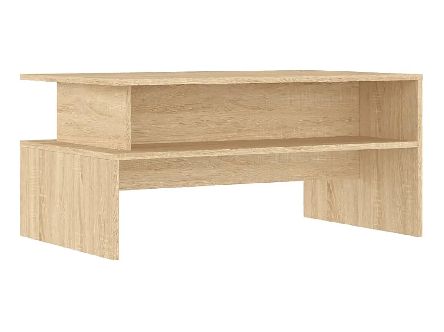 Hot Mesa de centro 90x55x42,5 cm derivados madeira carvalho sonoma PT849684 Castanho