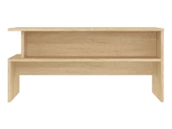 Hot Mesa de centro 90x55x42,5 cm derivados madeira carvalho sonoma PT849684 Castanho
