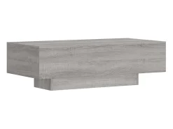 Mesa de centro 100x49,5x31 cm derivados de madeira cinza sonoma PT739660^ Mesa De Centro
