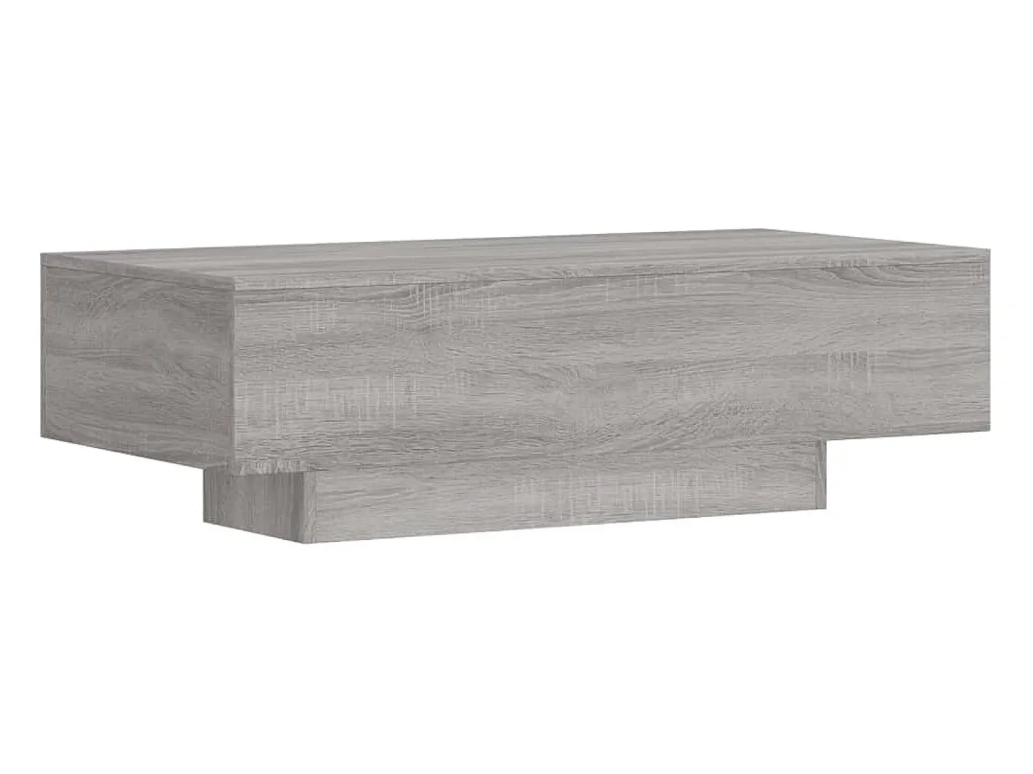 Mesa de centro 100x49,5x31 cm derivados de madeira cinza sonoma PT739660^ Mesa De Centro