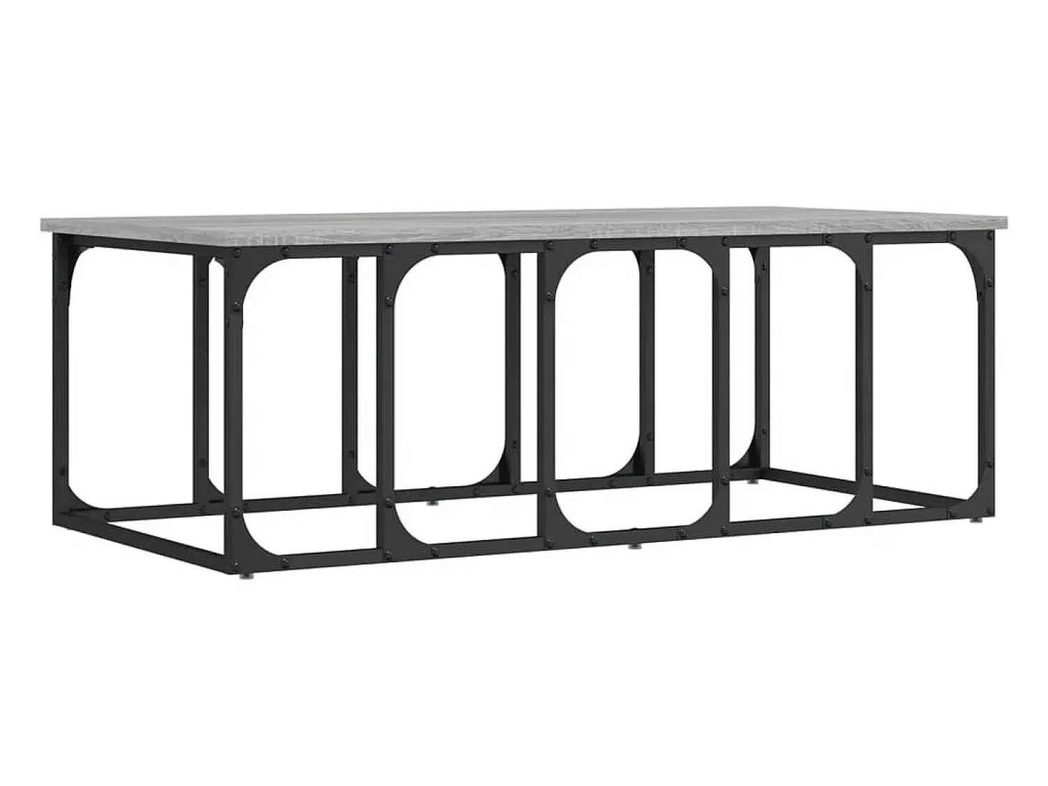 Mesa de centro 100x50x35,5 cm derivados madeira sonoma PT713542^ Mesa De Centro