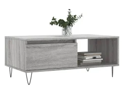 Mesa de centro 90x50x36,5 cm derivados madeira sonoma PT282541^ Mesa De Centro