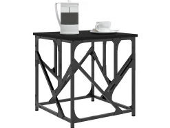 Mesa De Centro| Mesa de centro 45x45x47,5 cm derivados de madeira PT513467 Preto