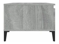 vidaxl Mesa de centro 90x50x36,5 cm derivados madeira sonoma^ Mesa De Centro
