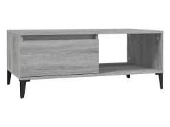 vidaxl Mesa de centro 90x50x36,5 cm derivados madeira sonoma^ Mesa De Centro