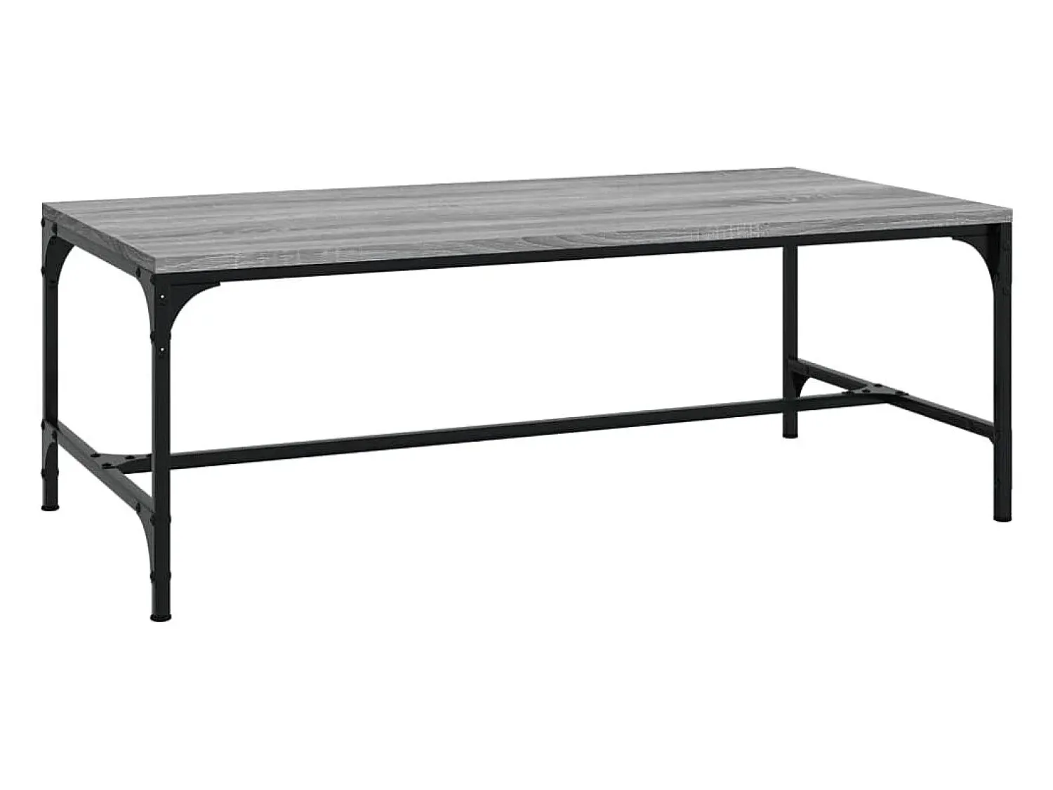 Sale Mesa de centro 100x50x35 cm derivados de madeira cinza sonoma PT257074 Cinzento