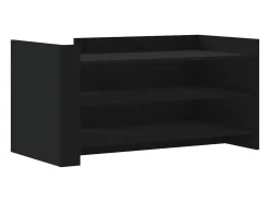 New Mesa de centro 100x50x50 cm derivados de madeira PT652506 Preto