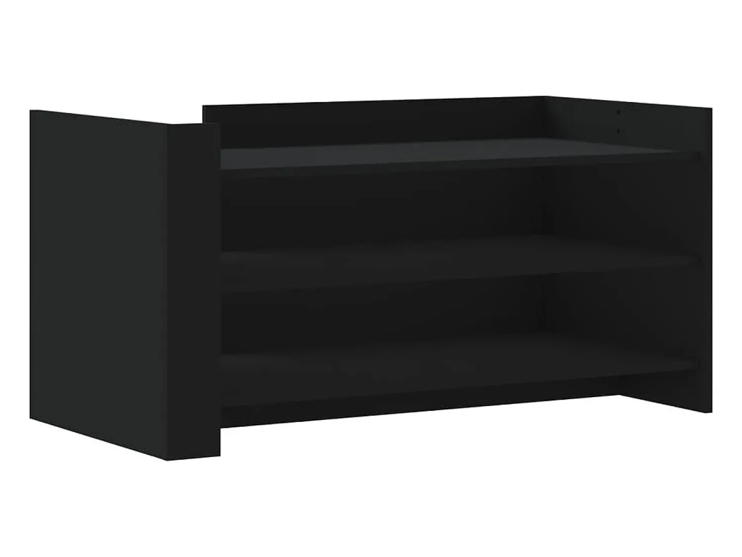New Mesa de centro 100x50x50 cm derivados de madeira PT652506 Preto
