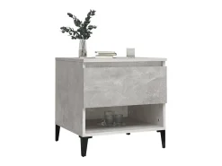Mesa de centro 50x46x50 cm derivados de madeira -cimento PT401464^ Mesa De Centro