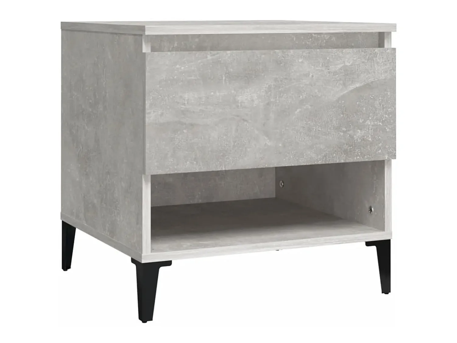 Mesa de centro 50x46x50 cm derivados de madeira -cimento PT401464^ Mesa De Centro