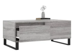 Mesa de centro 90x50x36,5 cm derivados madeira sonoma PT682061^ Mesa De Centro