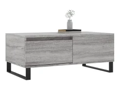 Mesa de centro 90x50x36,5 cm derivados madeira sonoma PT682061^ Mesa De Centro