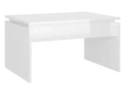 Sale Mesa de centro 68x50x38 cm derivados madeira brilhante PT179817 Branco
