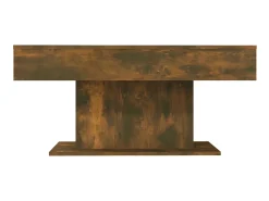 Mesa De Centro* Mesa de centro 96x50x45 cm derivados de madeira carvalho fumado PT162016 Castanho