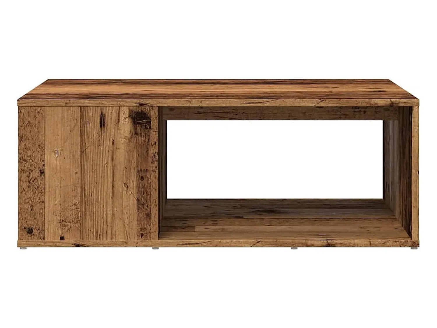 vidaxl Mesa de centro 90x67x33 cm derivados de madeira madeira velha^ Mesa De Centro