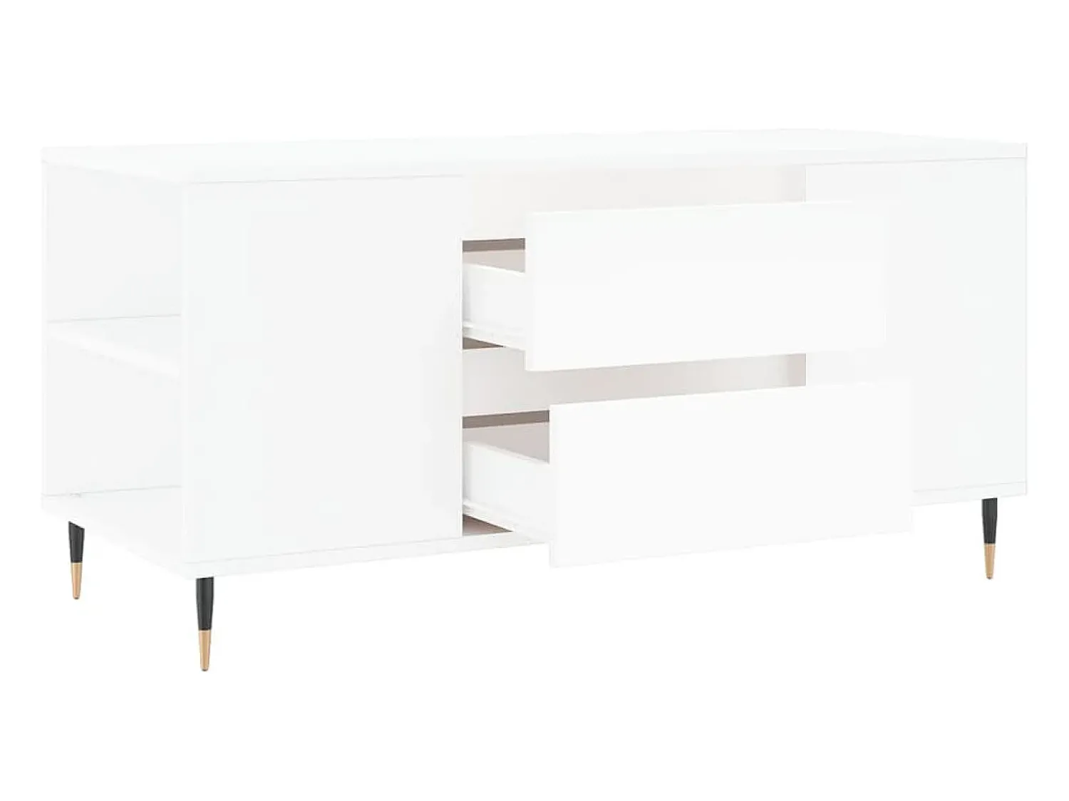 vidaxl Mesa de centro 102x44,5x50 cm derivados de madeira^ Mesa De Centro