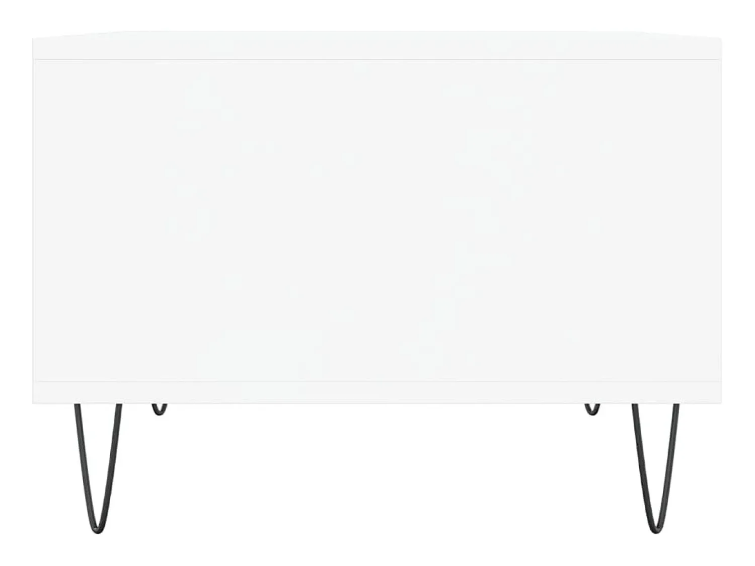 Mesa De Centro|vidaxl Mesa de centro 60x50x36,5 cm derivados de madeira Branco