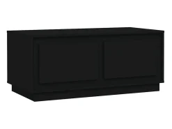 Móvel De Tv| Mesa de centro 102x50x44 cm derivados de madeira PT192820 Preto