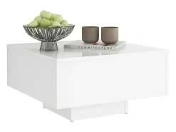 Mesa De Centro* Mesa de centro 60x60x31,5 cm derivados de madeira PT131935 Branco