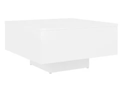 Mesa De Centro* Mesa de centro 60x60x31,5 cm derivados de madeira PT131935 Branco