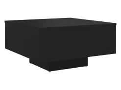 Mesa De Centro| Mesa de centro 60x60x31,5 cm derivados de madeira PT959368 Preto
