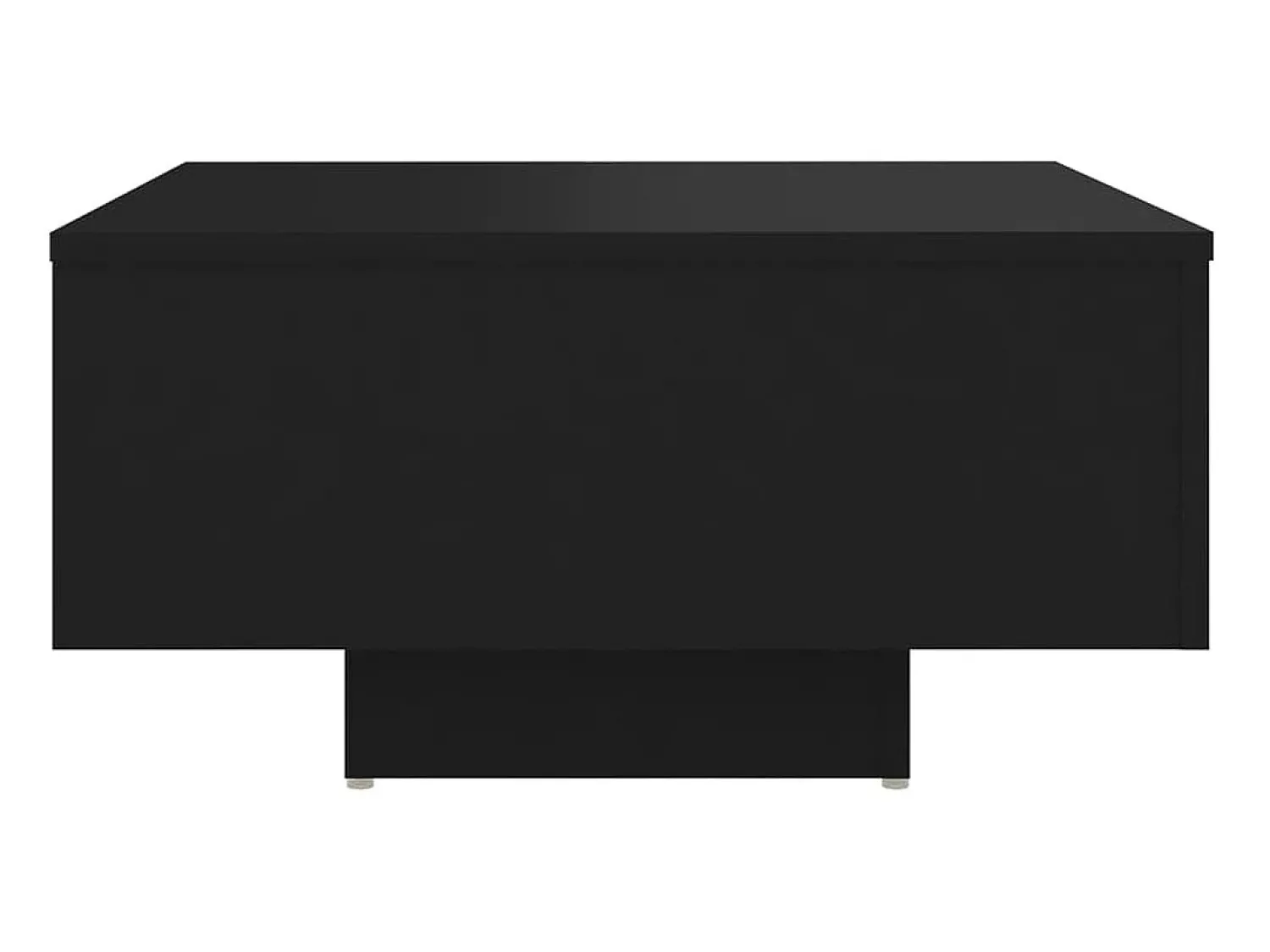 Mesa De Centro| Mesa de centro 60x60x31,5 cm derivados de madeira PT959368 Preto