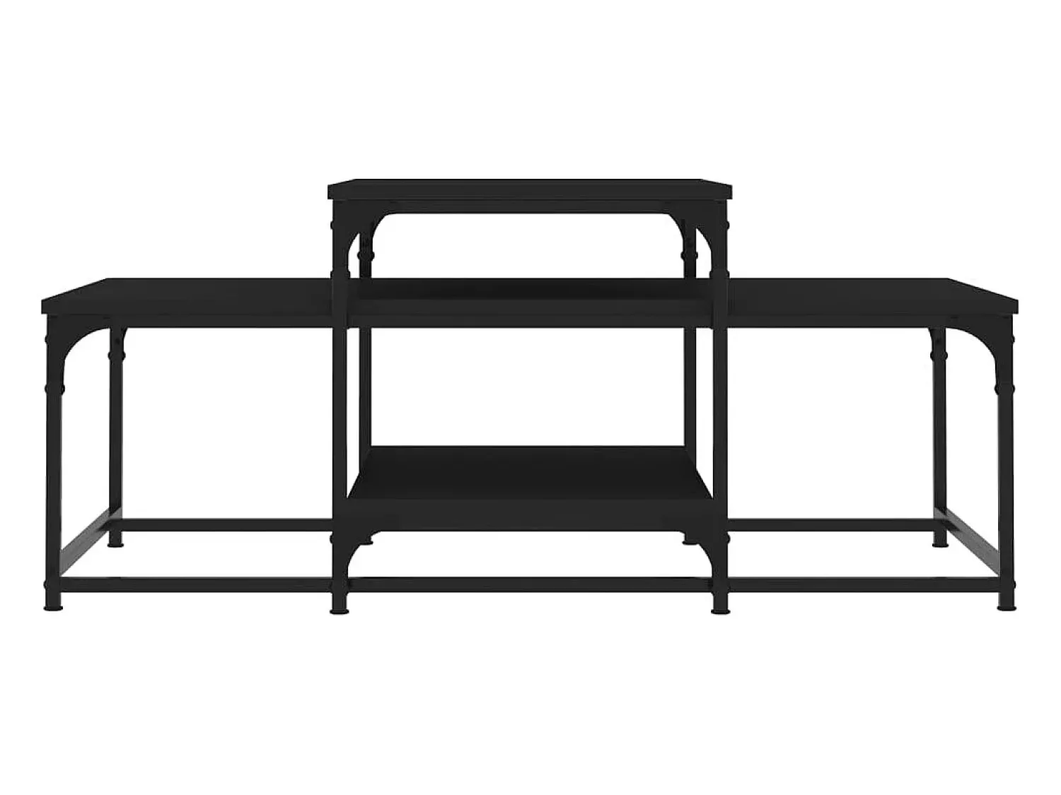 vidaxl Mesa de centro 102x60x45 cm derivados de madeira^ Mesa De Centro