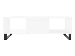 Mesa De Centro* Mesa de centro 104x60x35 cm derivados de madeira PT383899 Branco