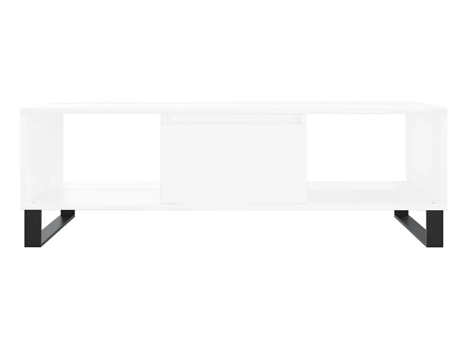 Mesa De Centro* Mesa de centro 104x60x35 cm derivados de madeira PT383899 Branco