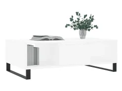 Mesa De Centro* Mesa de centro 104x60x35 cm derivados de madeira PT383899 Branco