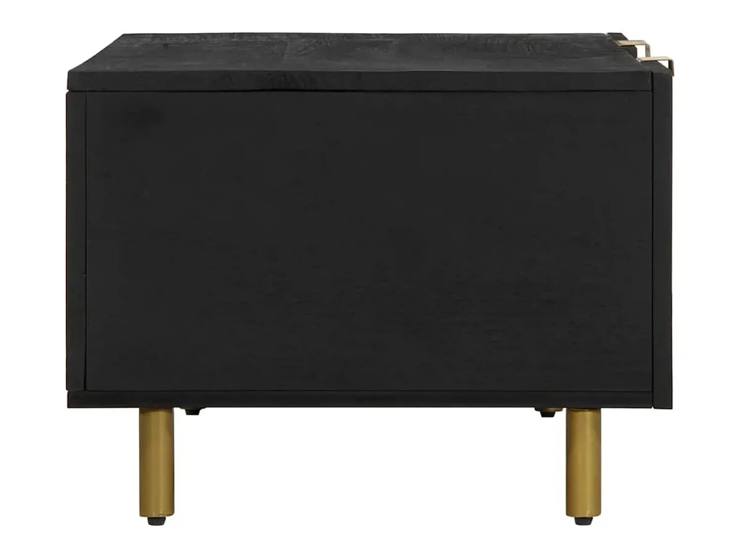 Mesa De Centro|vidaxl Mesa de centro 100x54x40 cm derivados de madeira Preto