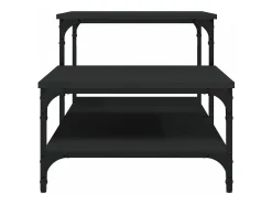 Mesa De Centro|vidaxl Mesa de centro 100x50,5x45 cm derivados de madeira Preto