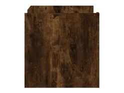 Mesa de centro 80x50x50 cm derivados de madeira carvalho fumado PT942507^ Mesa De Centro