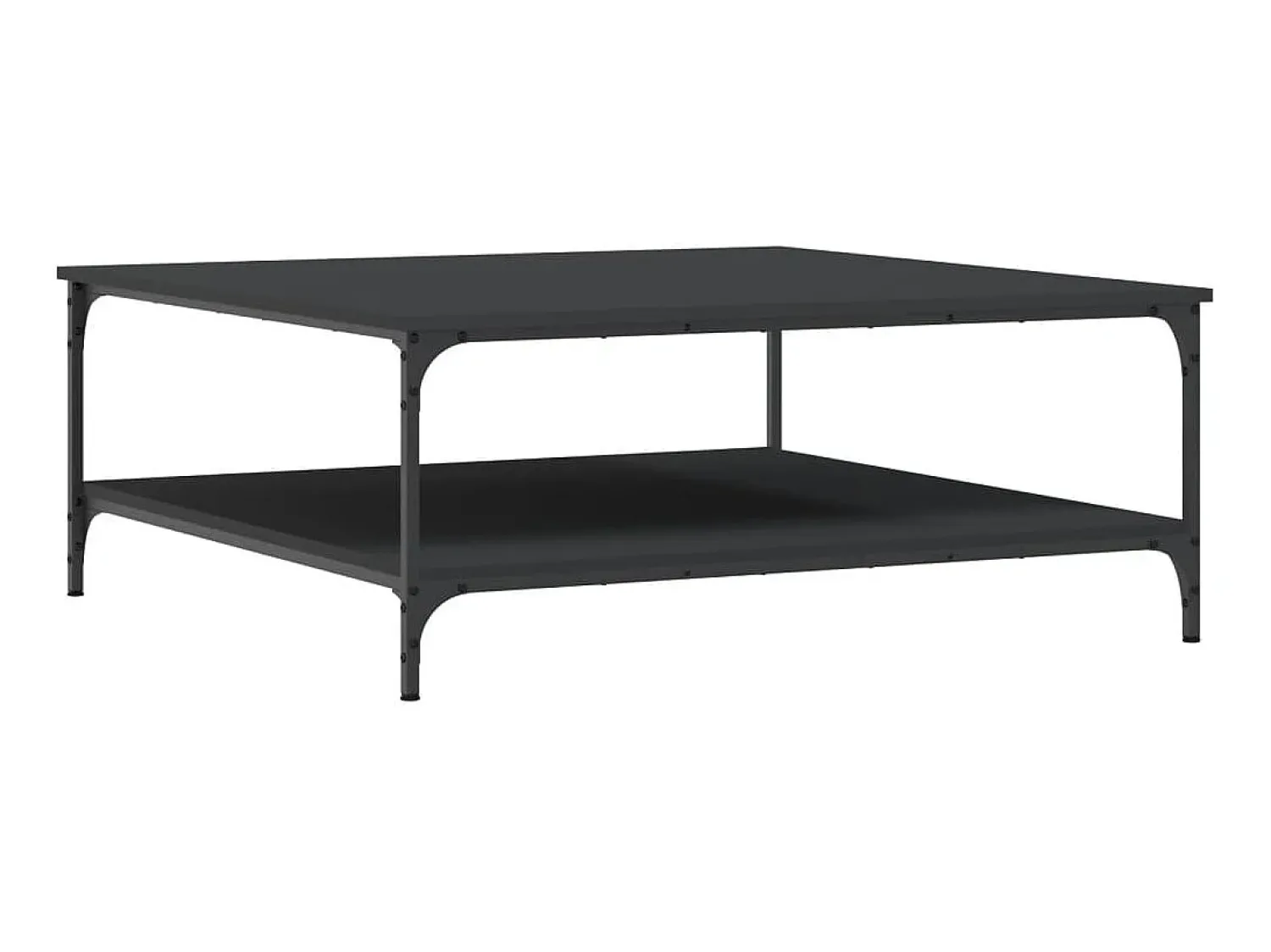Mesa de centro 100x100x40 cm derivados de madeira PT794612^ Mesa De Centro