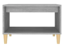 Discount Mesa de centro 60x50x40 cm derivados de madeira sonoma PT788304 Cinzento