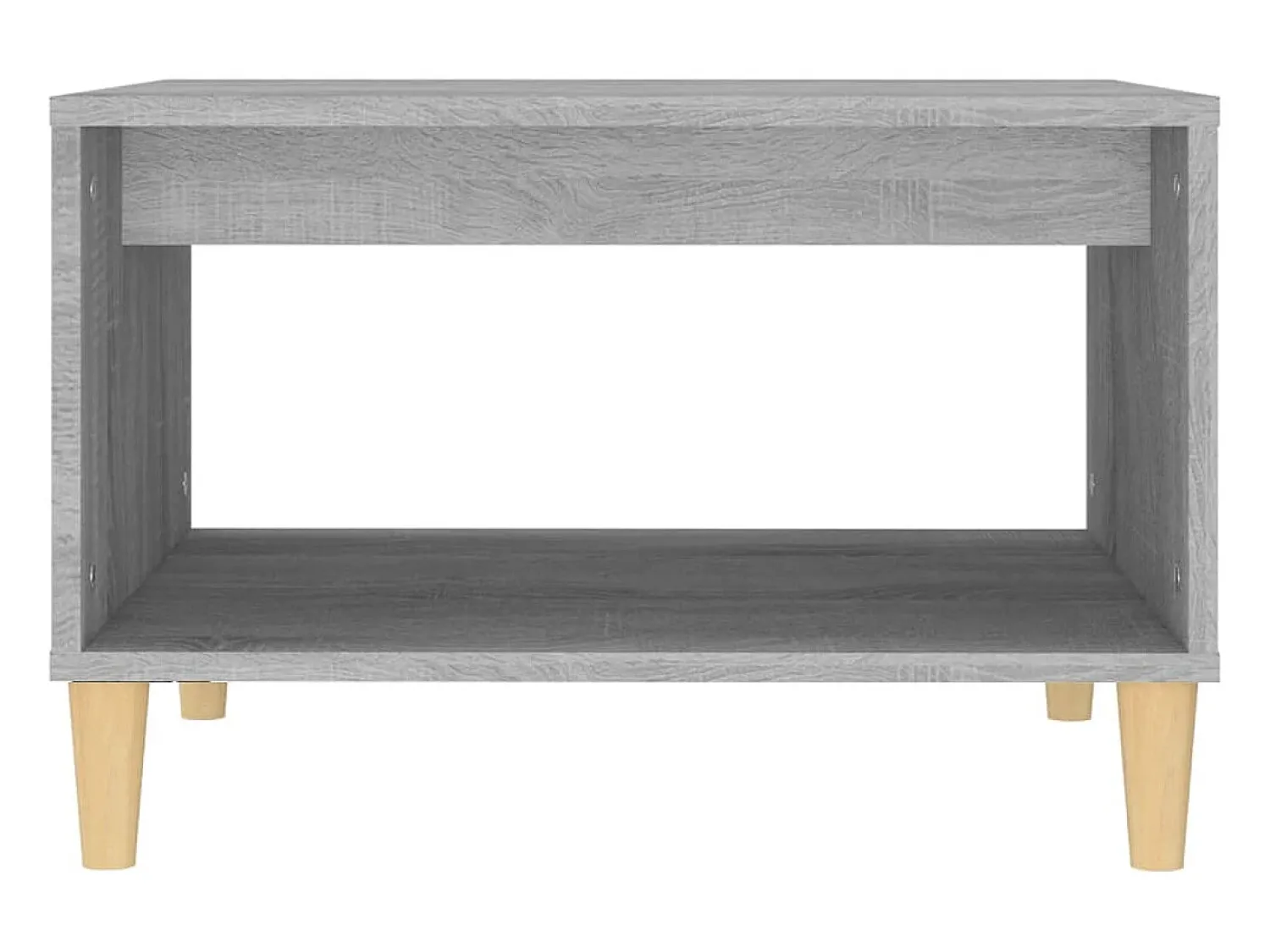 Discount Mesa de centro 60x50x40 cm derivados de madeira sonoma PT788304 Cinzento
