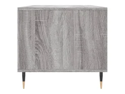 vidaxl Mesa de centro 90x49x45 cm derivados de madeira sonoma Cinzento