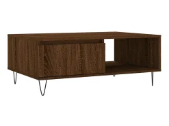 Discount Mesa de centro 90x60x35 cm derivados madeira carvalho PT362217 Castanho