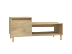 Best Mesa de centro 100x50x45 cm derivados madeira carvalho sonoma PT715586 Castanho