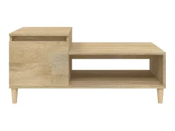 Best Mesa de centro 100x50x45 cm derivados madeira carvalho sonoma PT715586 Castanho