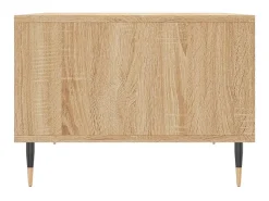 Mesa de centro 60x50x36,5 cm derivados madeira carvalho sonoma PT454997^ Mesa De Centro