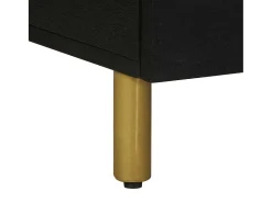 Mesa De Centro|vidaxl Mesa de centro 80x54x40 cm derivados de madeira Preto
