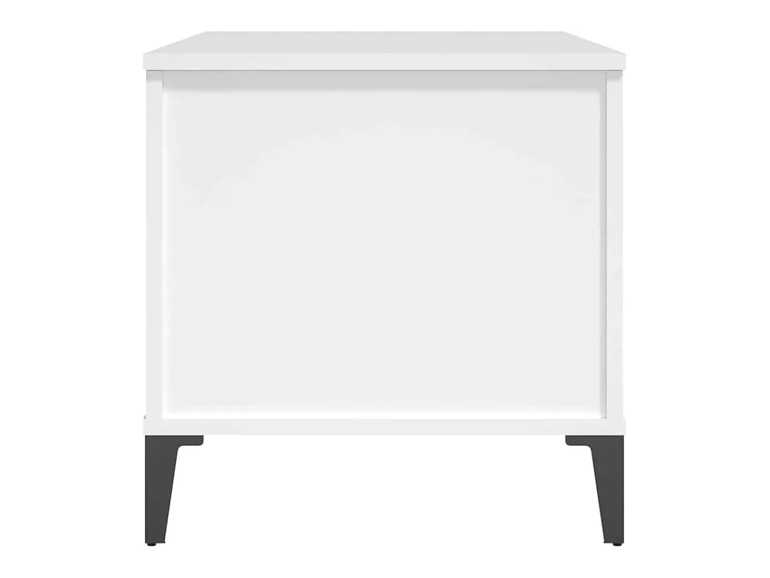 Mesa De Centro|vidaxl Mesa de centro 90x44,5x45 cm derivados de madeira Branco