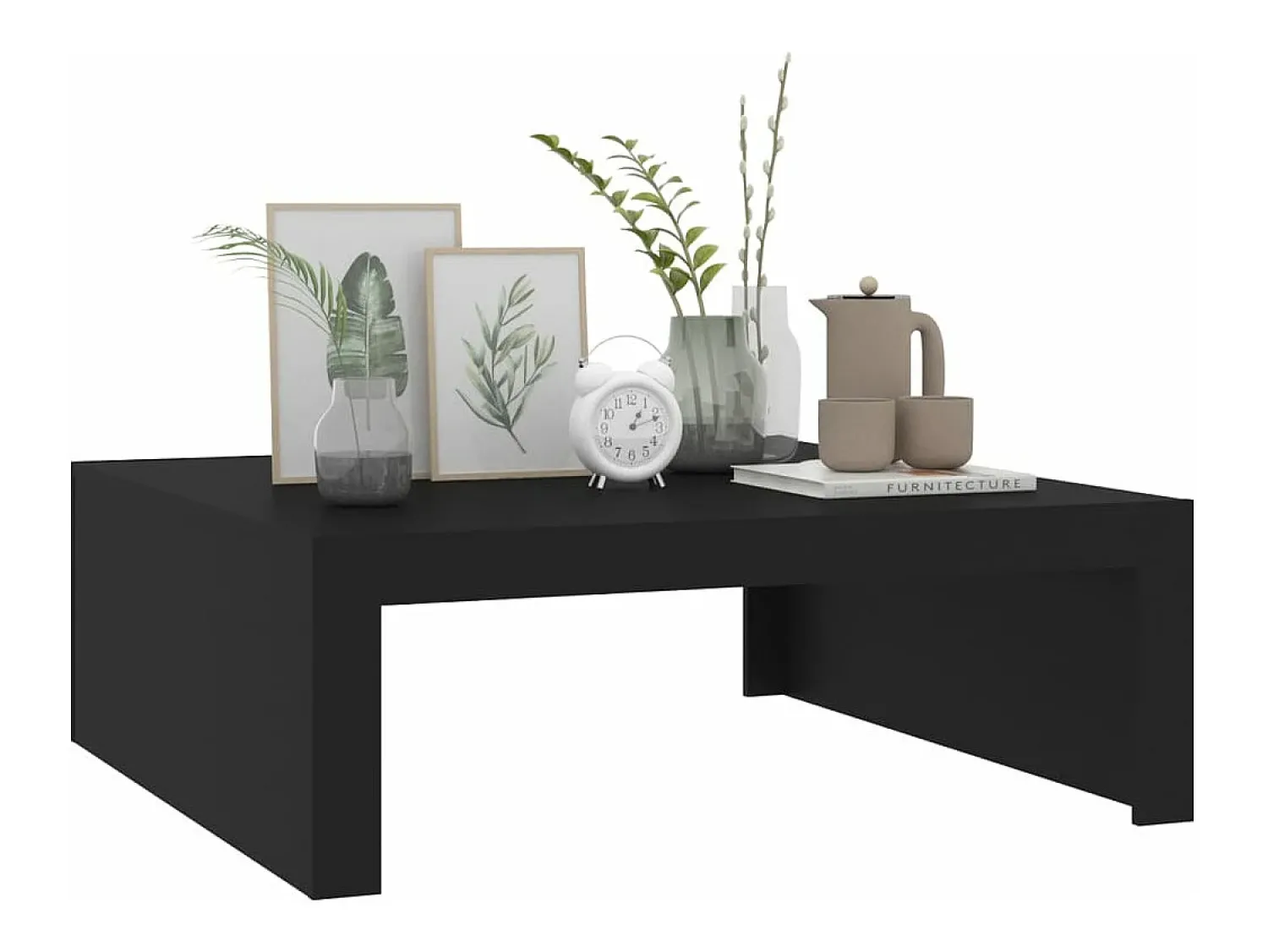 Mesa de centro 100x100x35 cm derivados de madeira PT947966^ Mesa De Centro